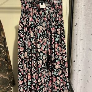 Cynthia Rowley flower print long skirt.